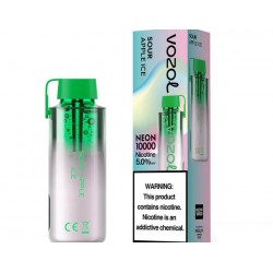 Vozol Neon 10000 Sour Apple İce(Ekşi Elma ve Buz)